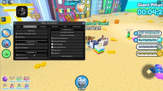 PET SIMULATOR X Script Mobile UPDATE JELLY AUTO FARM | HATCH EGG | FREE HOVERBOARD | FRUIT FARM 🍓 смотреть онлайн