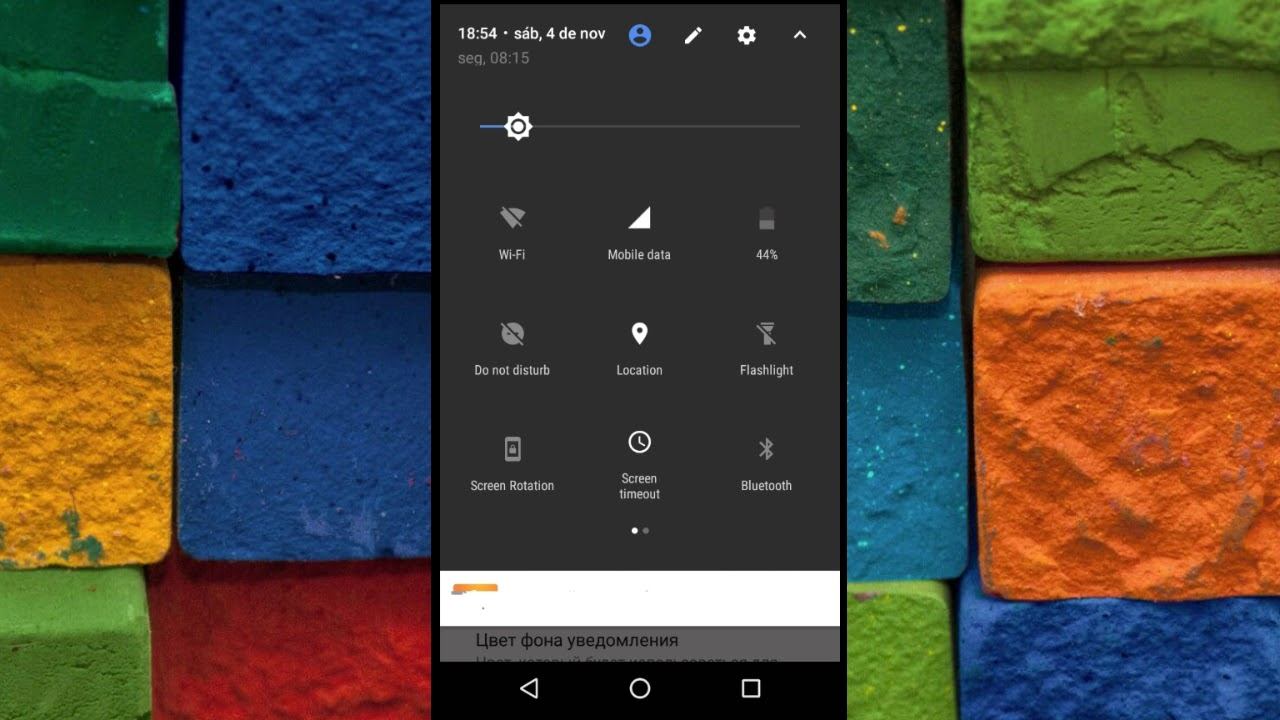 Barra de notificação baseada no Android 7 смотреть онлайн