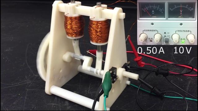 3D Printed Solenoid Motor смотреть онлайн
