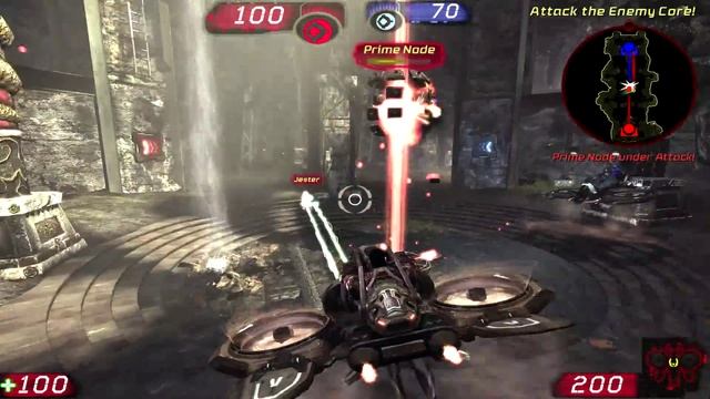 Unreal Tournament 3 Walkthrough "Insane" 1440p maxed graphics PART 4 - Sinkhole (Warfare) смотреть онлайн
