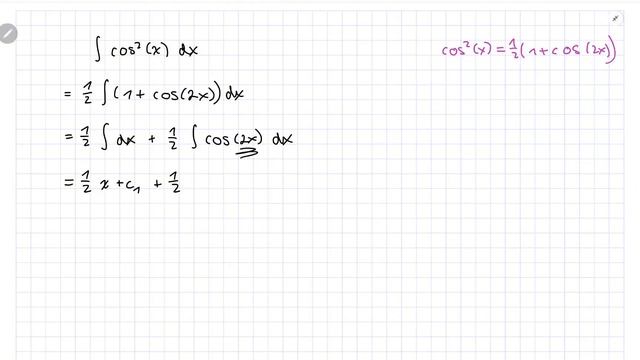 Integrale | Cosinus Quadrat смотреть онлайн