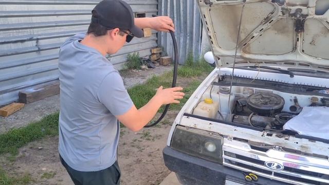 Уплотняем капот на 2109 | Девятка за 30ку смотреть онлайн