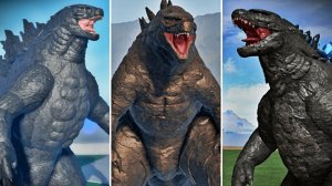 Evolution Of Godzilla 2021 Roars In All Roblox Games !