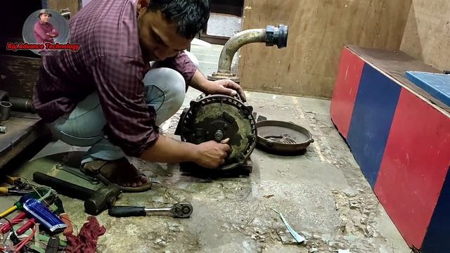 pump repair monoblock motor and booster 3HP texmo full Fitting repairing open motor खुला ही फिटिंग смотреть онлайн