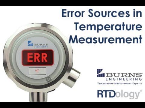 Error Sources in Temperature Measurement смотреть онлайн