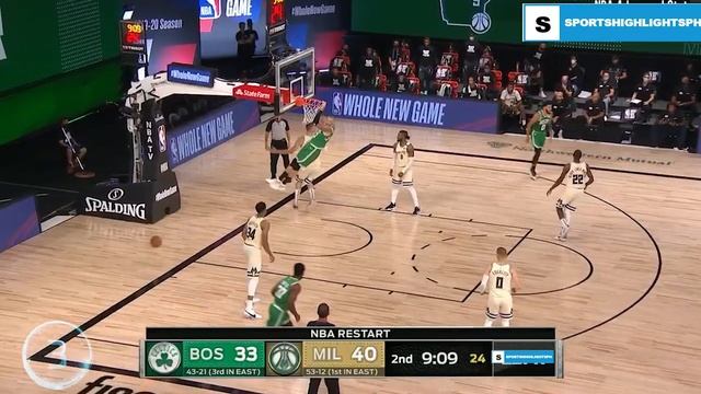 NBA Live Stream: Boston Celtics vs Milwaukee Bucks | NBA HIGHLIGHTS 2020 Top 5 Plays смотреть онлайн