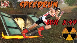 Сталкер Тень Чернобыля - Спидран any%, новичок, 8-49 WR (мир. рекорд, июль 2024)