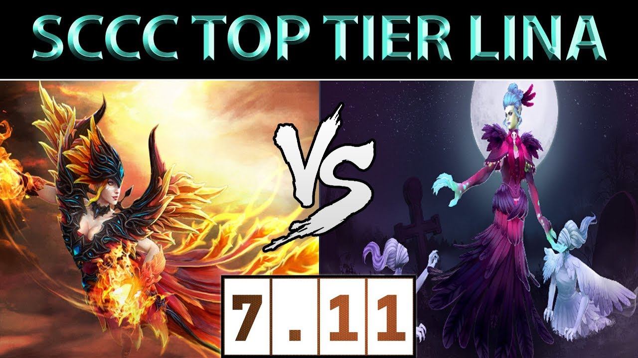 Sccc [Lina] vs [Death Prophet] ► Top Tier ► Dota 2 7.11 смотреть онлайн