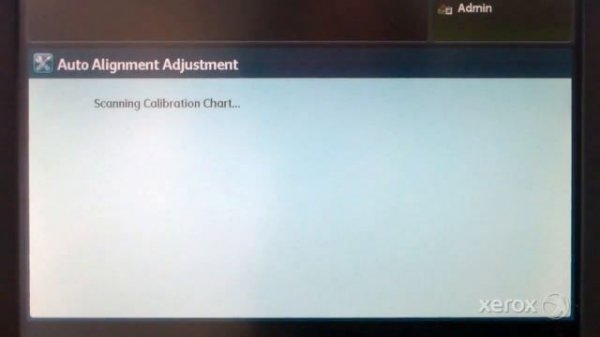 Xerox® Versant® 80 Press SIQA Auto Alignment Adjustment