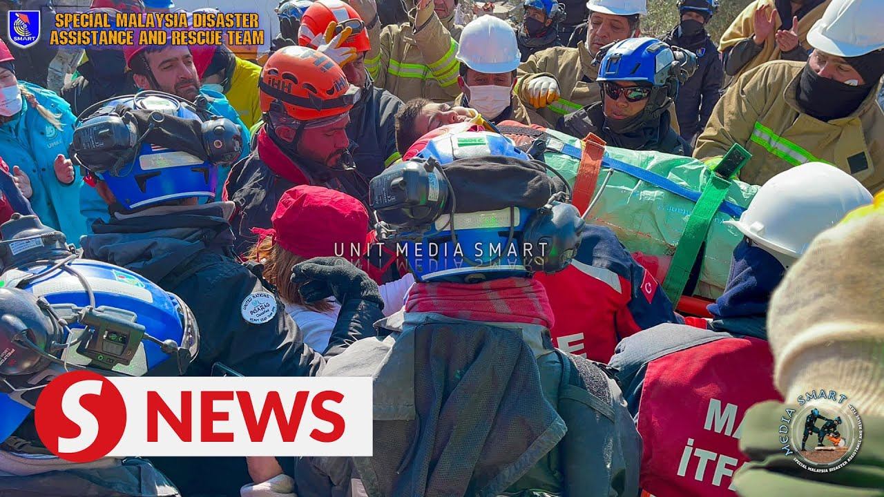 Turkiye-Syrian quake: SMART squad in disbelief as five victims rescued after six days underground смотреть онлайн