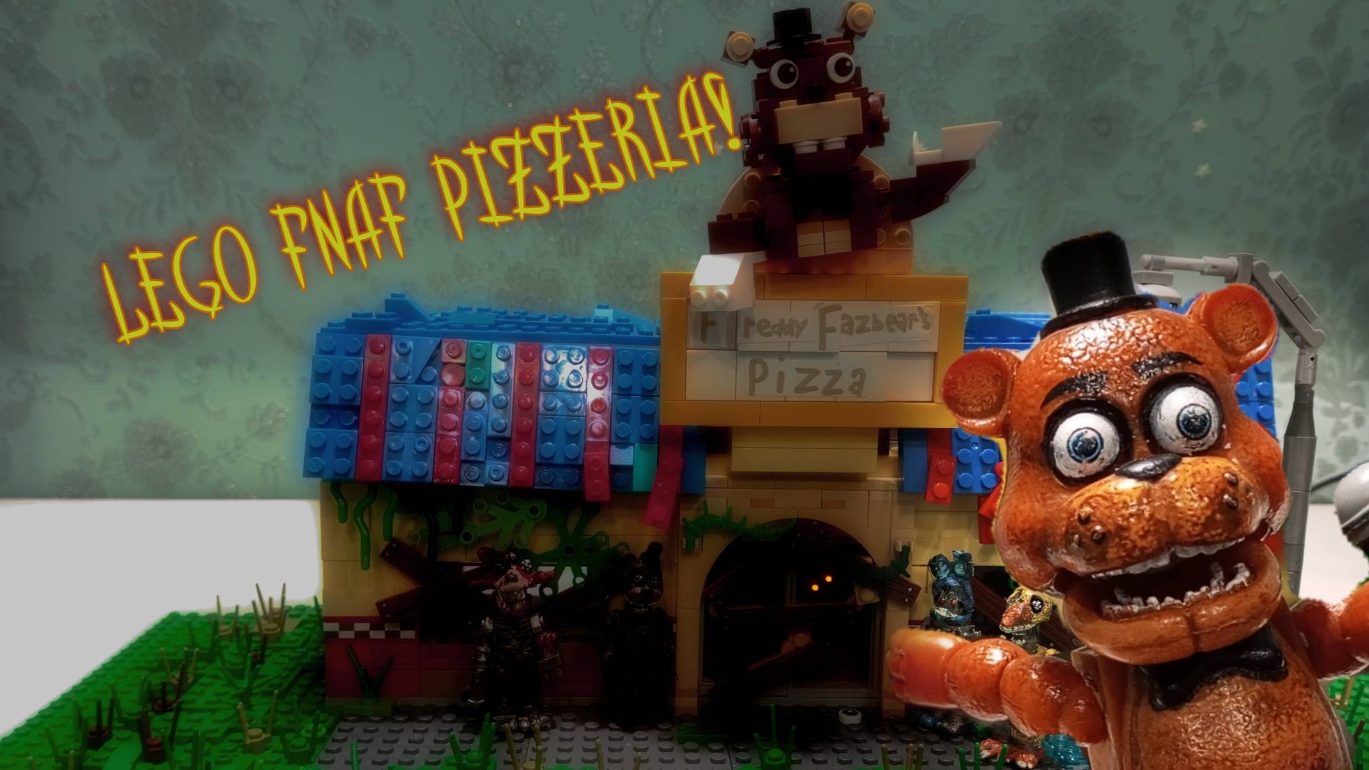 лего фнаф пиццерия! |сборка пиццерии