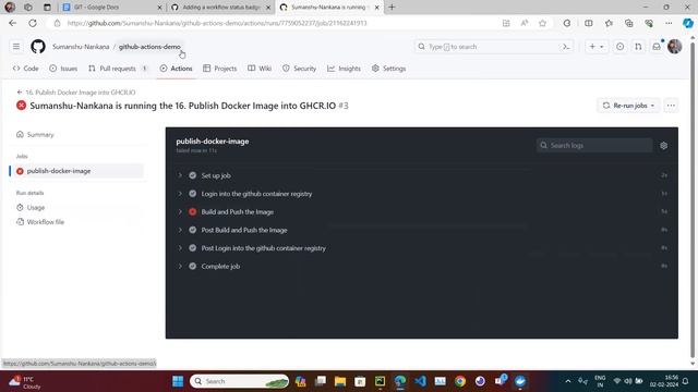 GitHub # 0019 # GitHub Actions - Adding a workflow status Badge on README.md смотреть онлайн