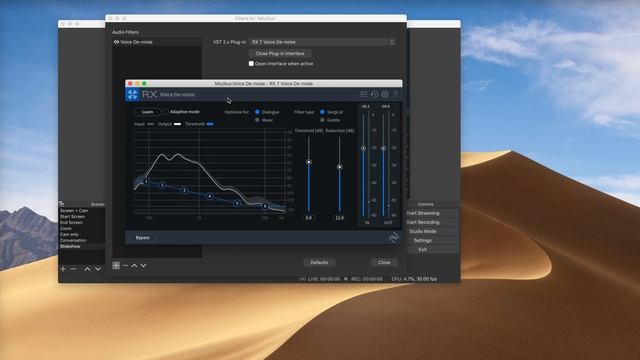 【RX 7 Elements】OBS動画配信で音声に「Voice De-noise」を使う方法 смотреть онлайн