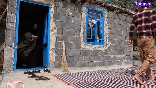 Nomadic Kitchen: The Walls Of The Kitchen Were Built By A Nomadic Family