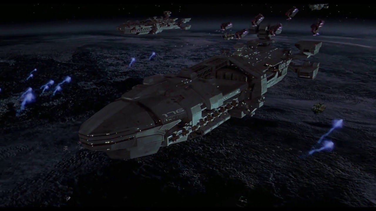 Starship Troopers Klendathu Drop / Halo 3 Warthog Run (Re-Edit) смотреть онлайн