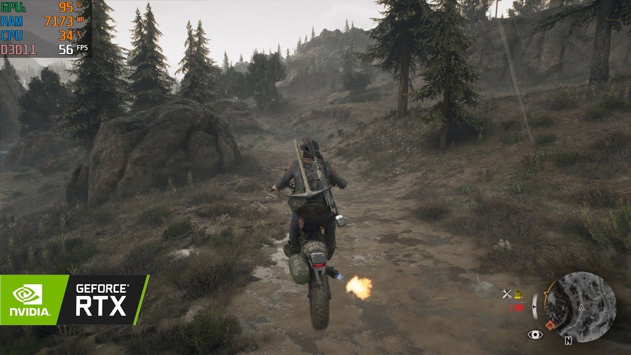RTX3050 & i5-11400H: Days Gone Gameplay смотреть онлайн