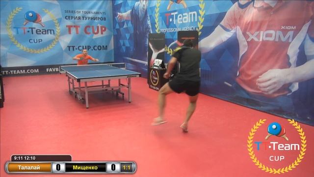 игра за 3 место Талалай - Мищенко. 12 января 2016. TT Cup смотреть онлайн
