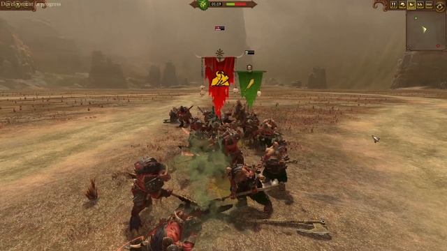 Plague Ogres (GW) VS Minotaurs of Khorne (GW). Total War Warhammer 3 смотреть онлайн