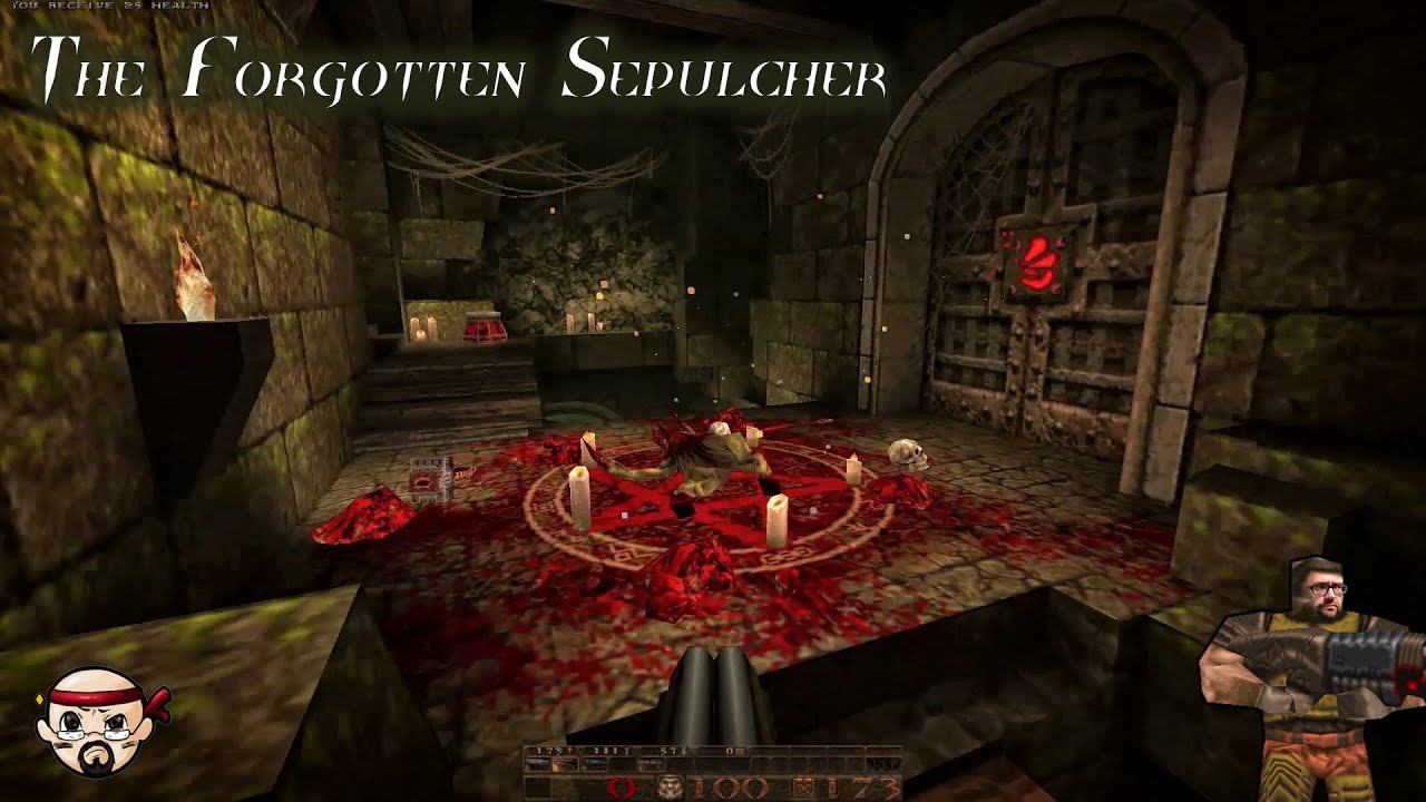 Quake Arcane Dimensions: The Forgotten Sepulcher (Hard Diff.) смотреть онлайн