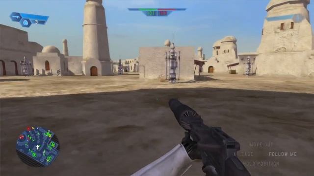 Star Wars Battlefront (2004) Enhanced Mos-Eisley (Empire) смотреть онлайн