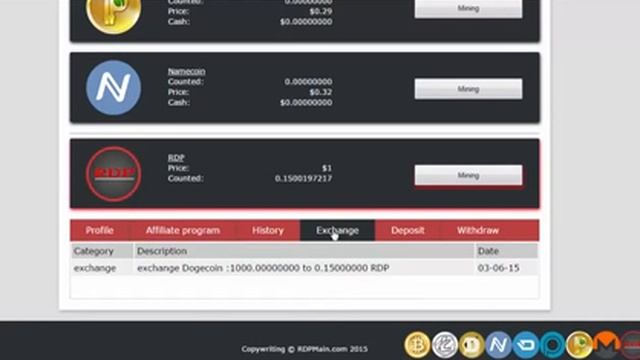 Топ облачный майнинг RDPmain Bonus 1 000 Doge при регистрации! смотреть онлайн