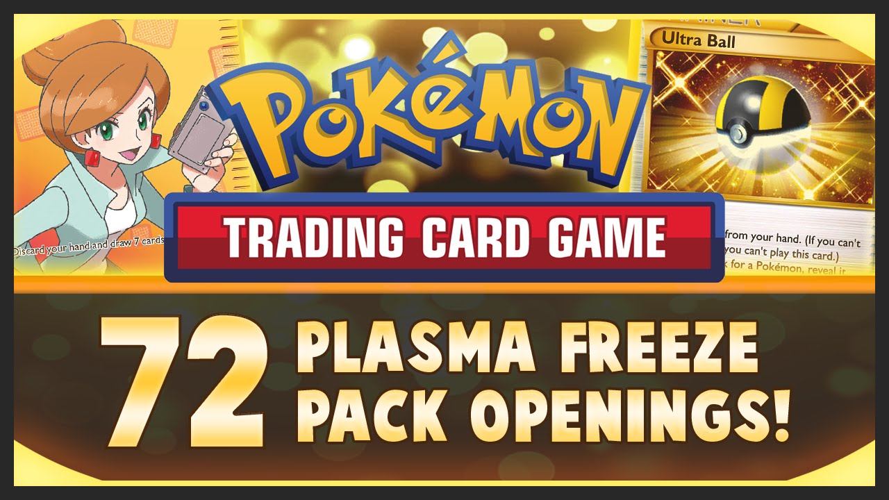 PTCGO: 72 Plasma Freeze Pack Openings! смотреть онлайн