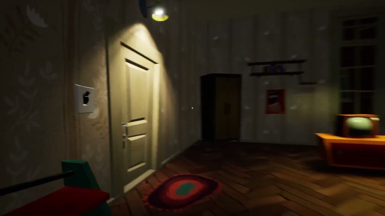 How To Get The Blue Key And Where It Goes To (Hello Neighbour Act 3) смотреть онлайн