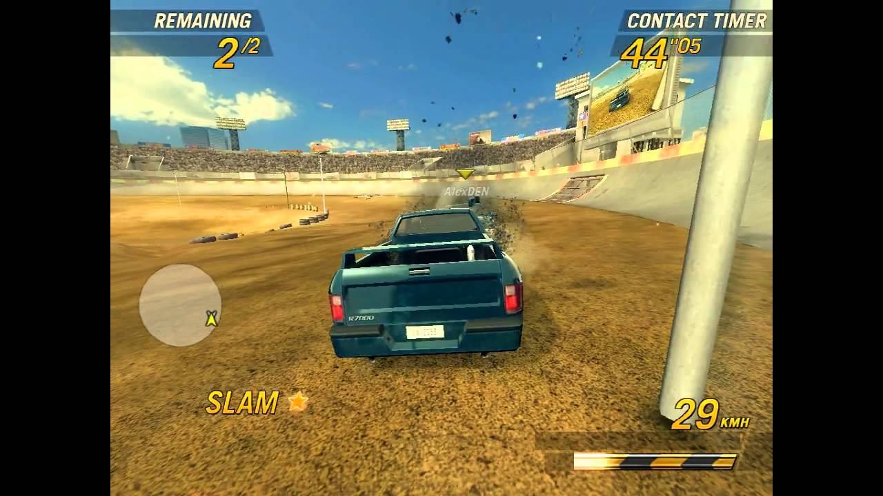 FlatOut 2 Coop-Derby (HD) смотреть онлайн