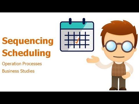 💯 The Sequencing and Scheduling of Operations Processes Explained with Examples смотреть онлайн
