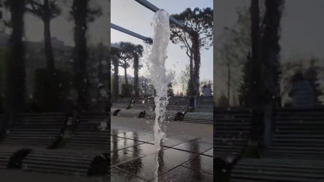 Фонтан. Парк Галицкого. Краснодар. смотреть онлайн