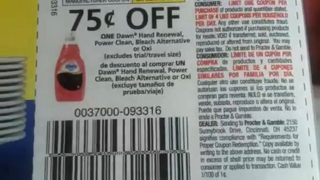 Get your dawn .75 cent Cpns ready for the gas card deal смотреть онлайн