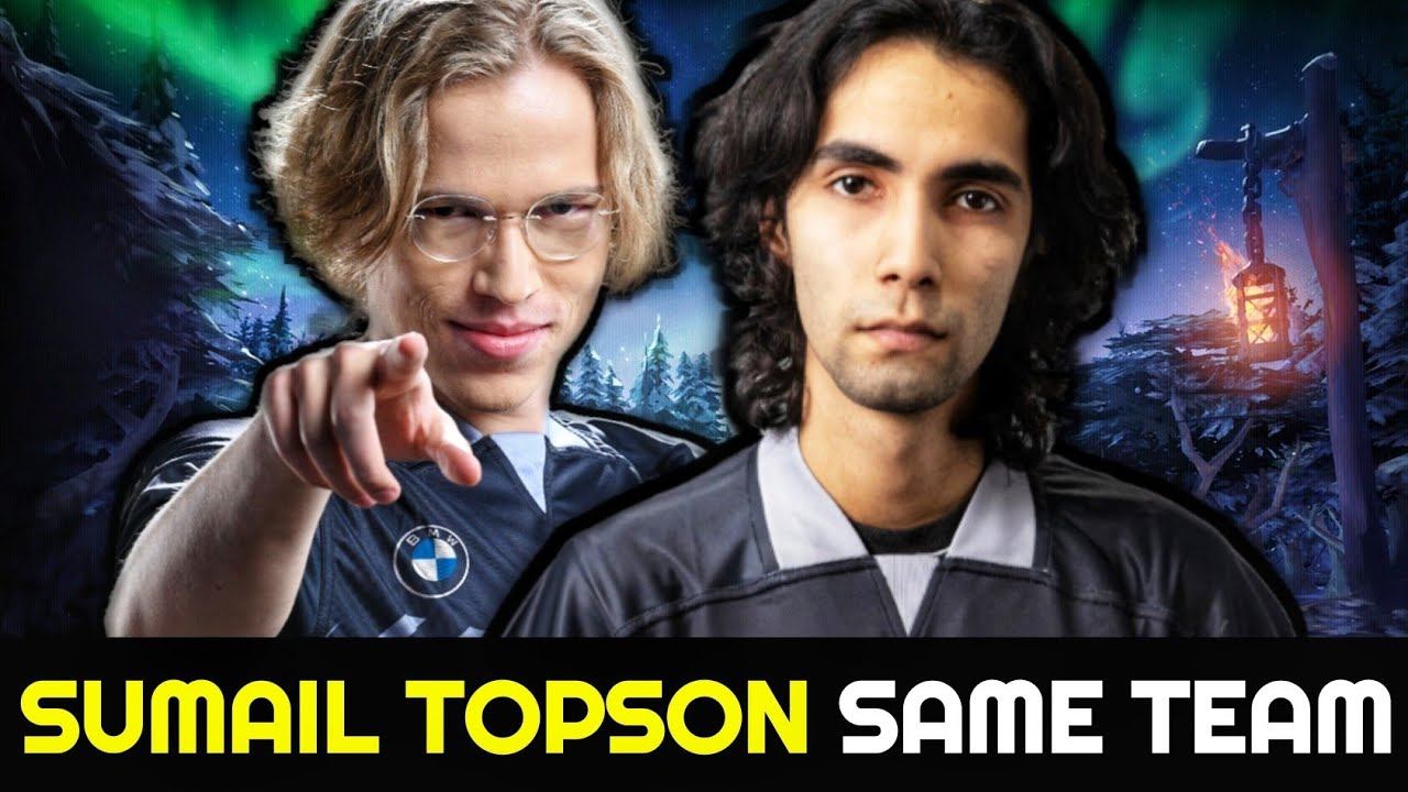 when SUMAIL & TOPSON in same team — Who will Carry the Game? смотреть онлайн