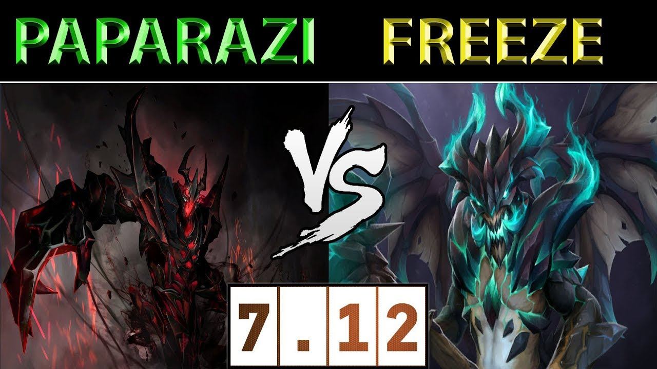 Paparazi [Shadow Fiend] vs Freeze [Outworld Devourer] ► Dota 2 7.12 смотреть онлайн