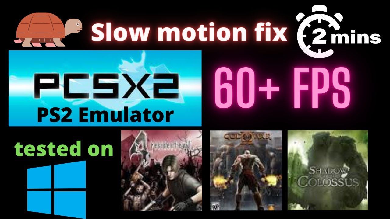 Pcsx 2 slow motion and low fps fix | Progech смотреть онлайн