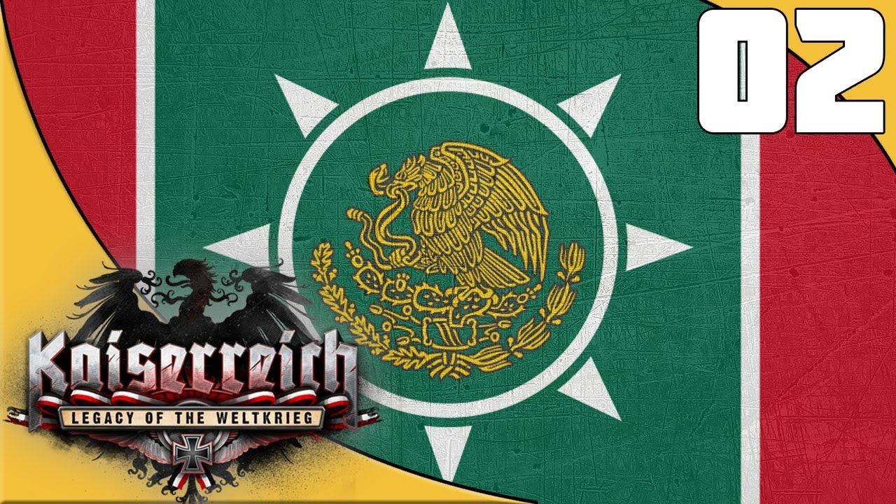 Crisis In America || Ep.2 - Kaiserreich Synarchist Mexico HOI4 Lets Play смотреть онлайн