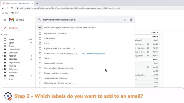 How to automatically add a label to an email in Gmail смотреть онлайн