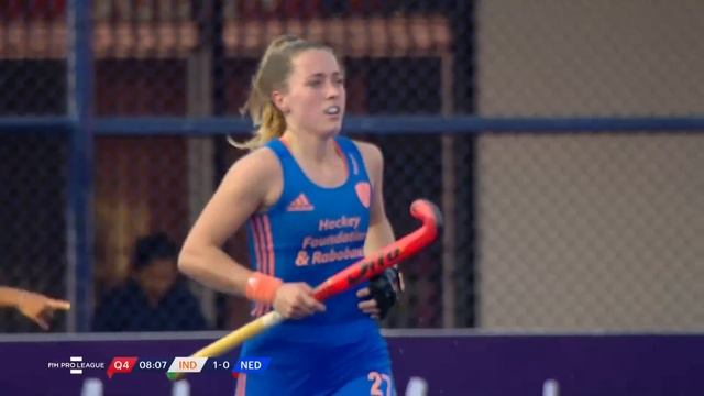 FIH Hockey Pro League Season 3: India vs Netherlands (Women), Game 2 highlights смотреть онлайн