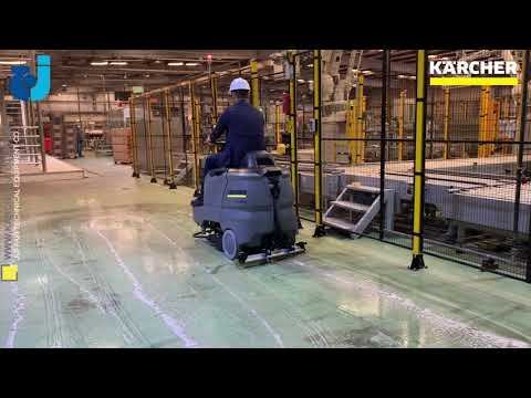 Karcher B 90 R Classic Bp Pack Ride-On Scrubber Drier смотреть онлайн