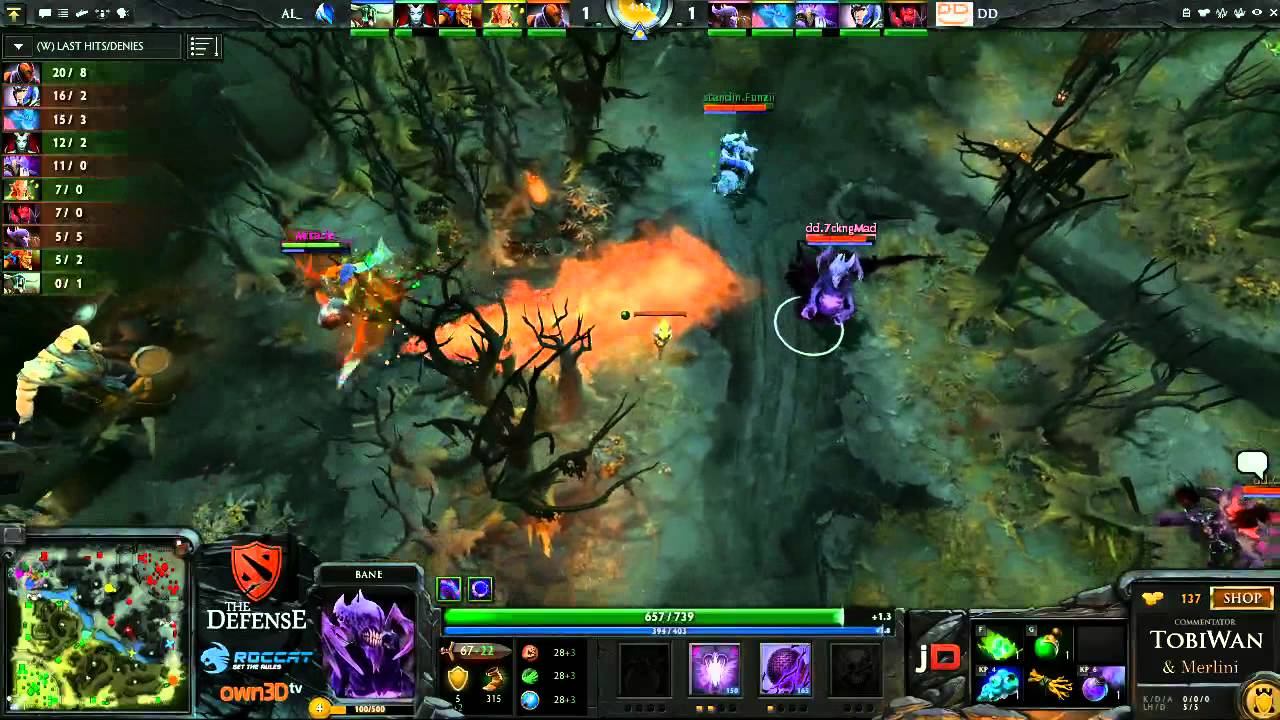 The Defense 3 - DD DOTA vs Absolute Legends Game 3 смотреть онлайн