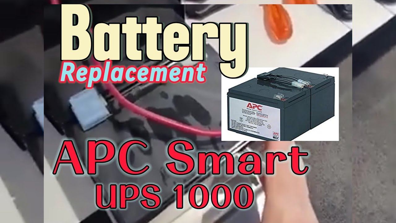 Replacing APC Smart-UPS 1000 battery | How to смотреть онлайн