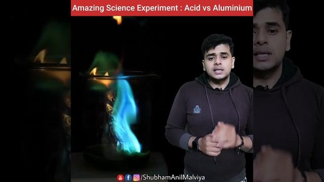 Amazing science experiment || acid vs aluminium смотреть онлайн