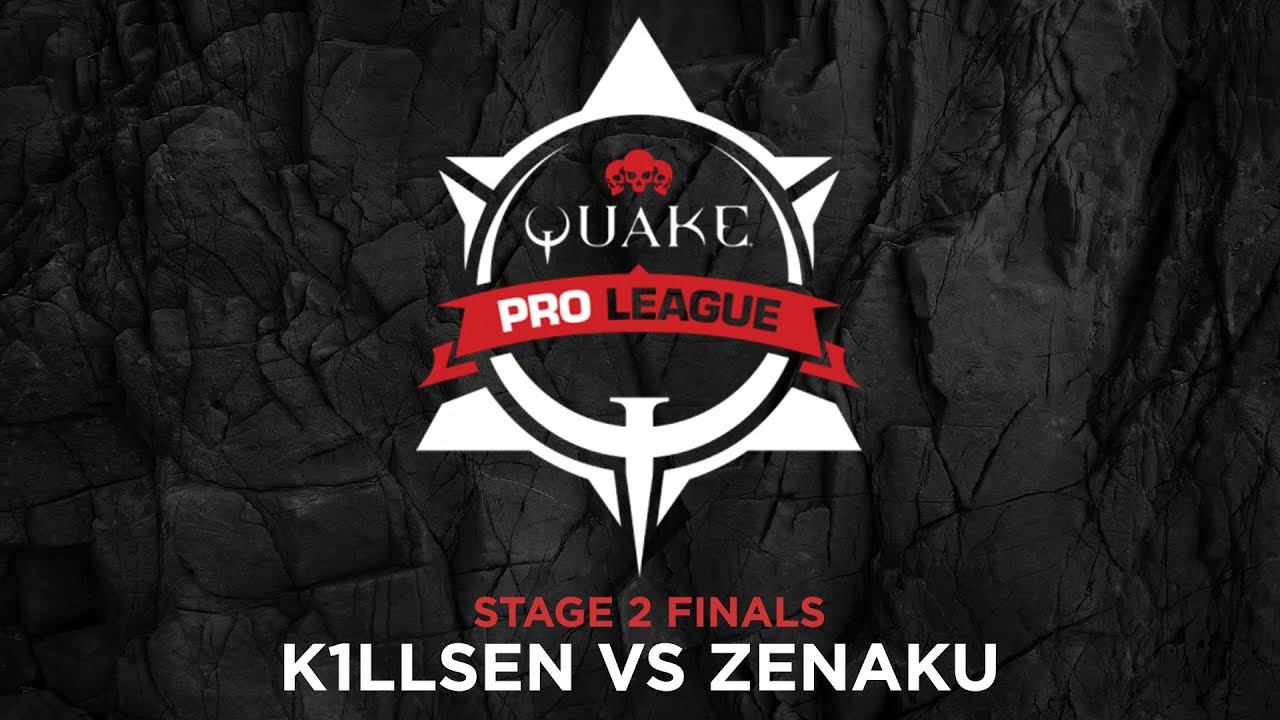 K1llsen vs Zenaku - Quake Pro League - Stage 2 Finals - Day 1 смотреть онлайн