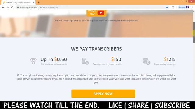 Transcription Jobs Online (Audio/Video to Text) $250 Monthly Salary Guaranteed - Work from Home Job смотреть онлайн