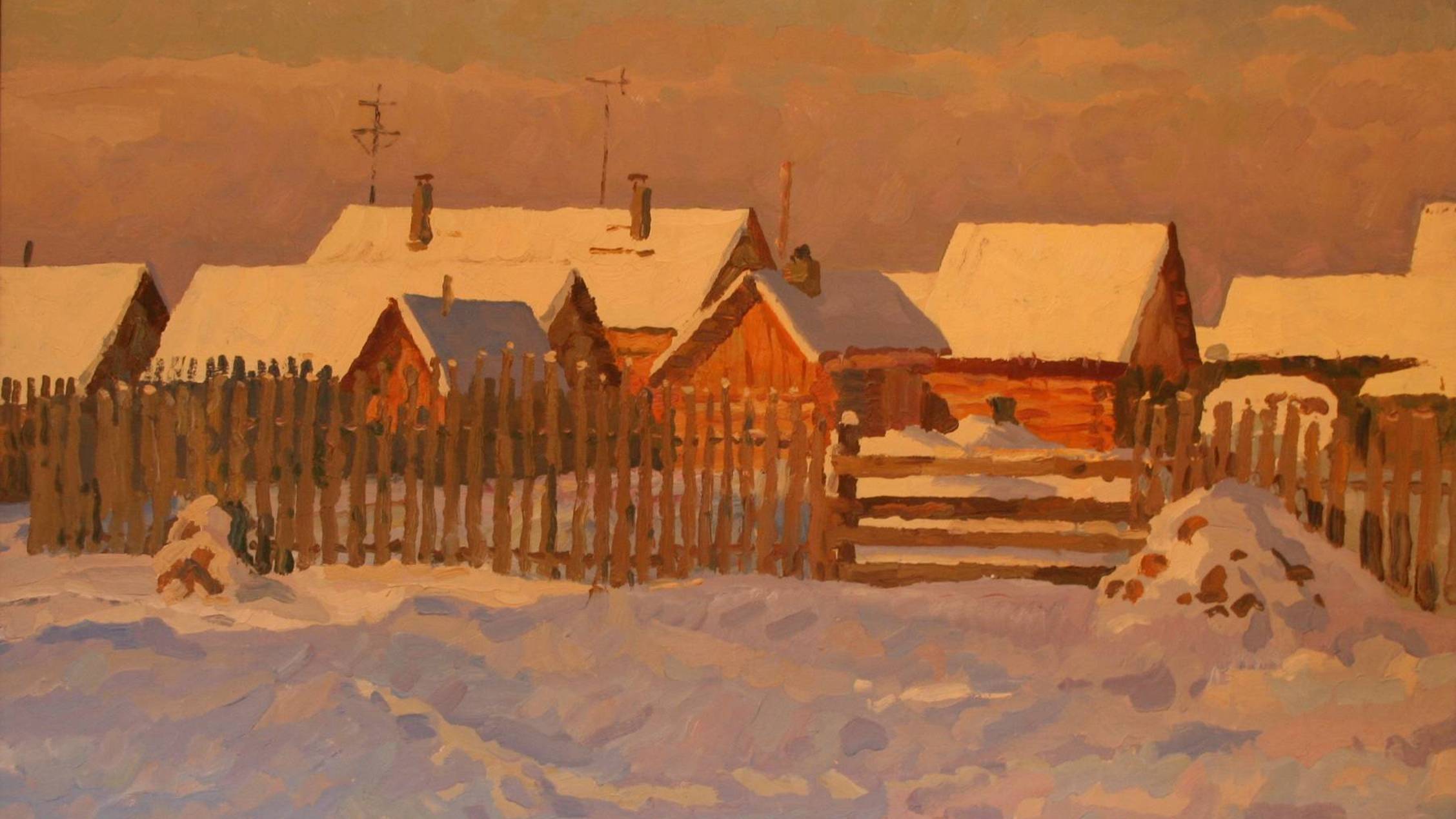 Неброская красота. Художник Анатолий Титов. смотреть онлайн