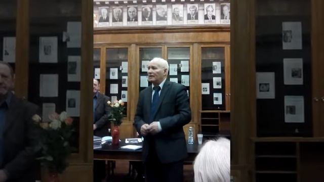 Вокальный номер. Выступление на литературном вечере в МГУ.20.12.18 смотреть онлайн