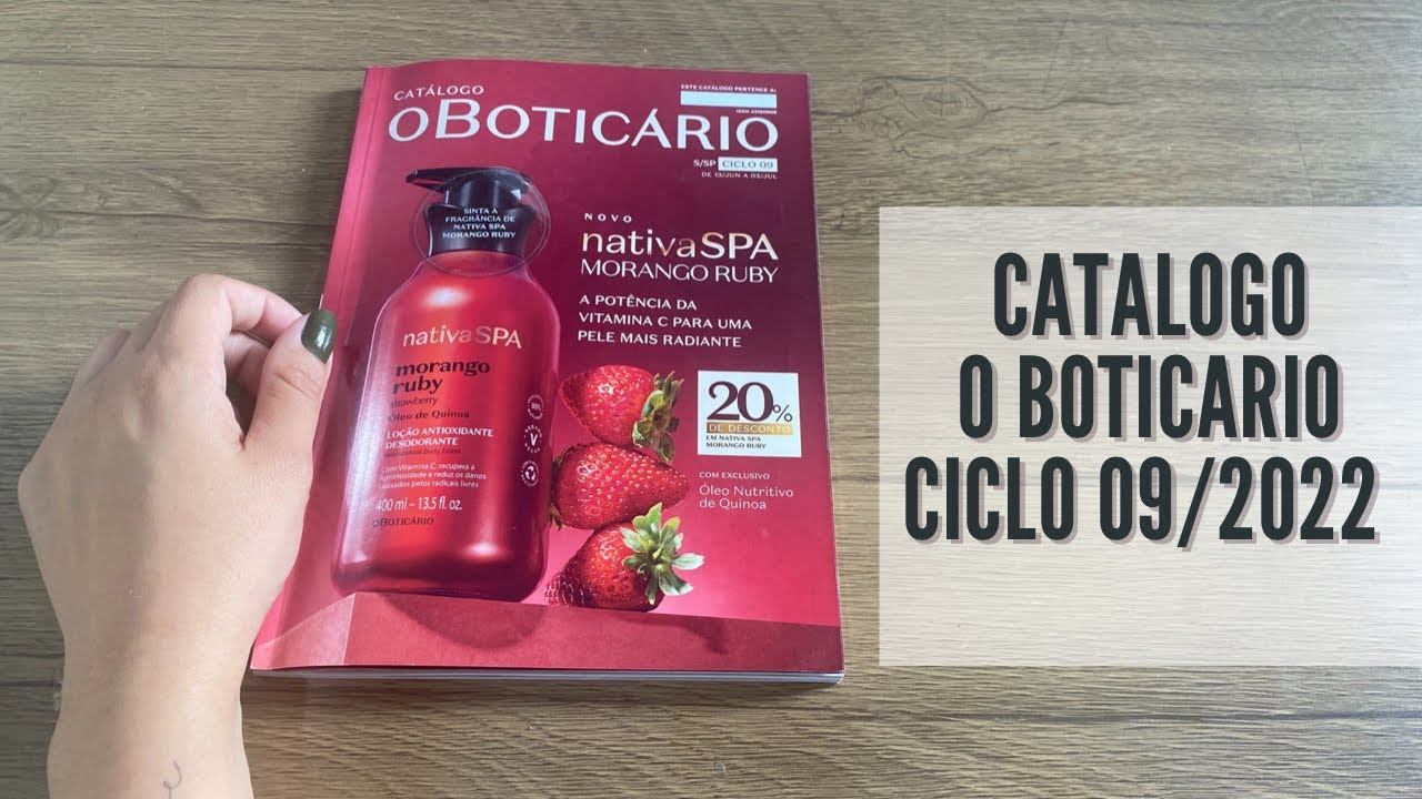 Revista O BOTICÁRIO ciclo 09/2022: Lançamento Morango Ruby + Uomini Infinite смотреть онлайн