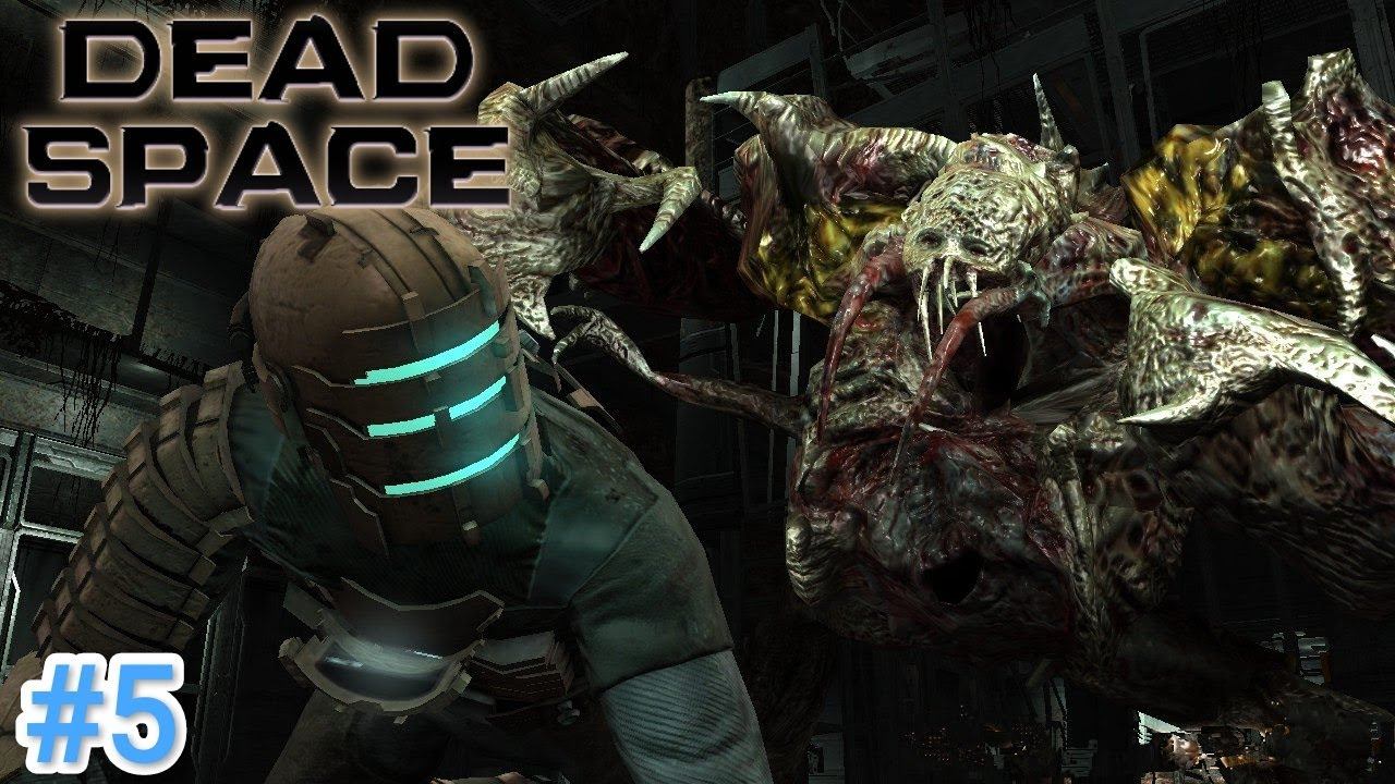 Dead Space первое прохождение #5 - МОНСТРЫ, МОНСТРЫ И ЕЩЁ РАЗ МОНСТРЫ смотреть онлайн