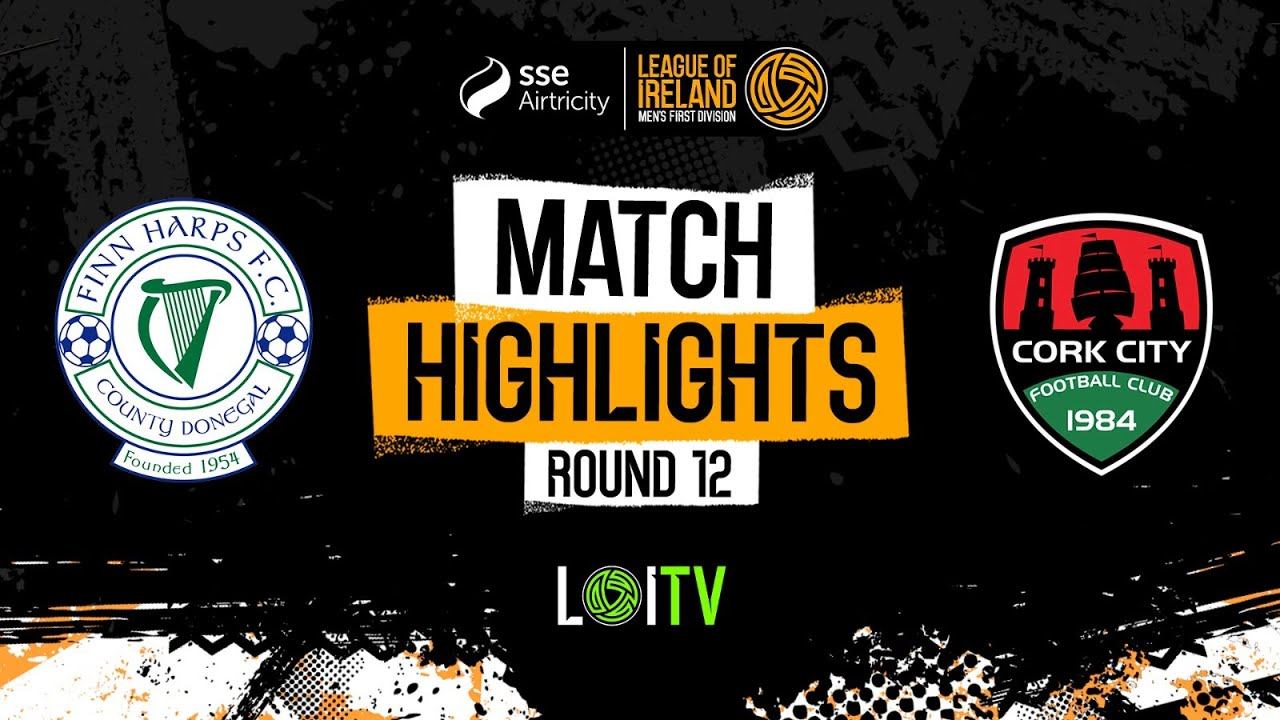 SSE Airtricity Men's First Division Round 12 | Finn Harps 0-2 Cork City | Highlights смотреть онлайн