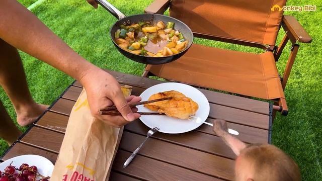 Bibi Helped Dad Come Up With A Simple But Super Delicious Chicken Breast Recipe!