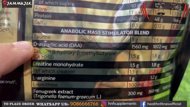 Kevin Levrone 🔥Anabolic Mass Gainer Full Review | Highest Protein Mass Gainer